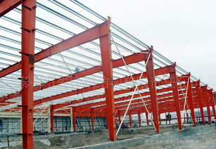 工地施工周期短维护少钢结构仓库 图 高清图 细节图 泰州市先锋钢结构有限责任公司 